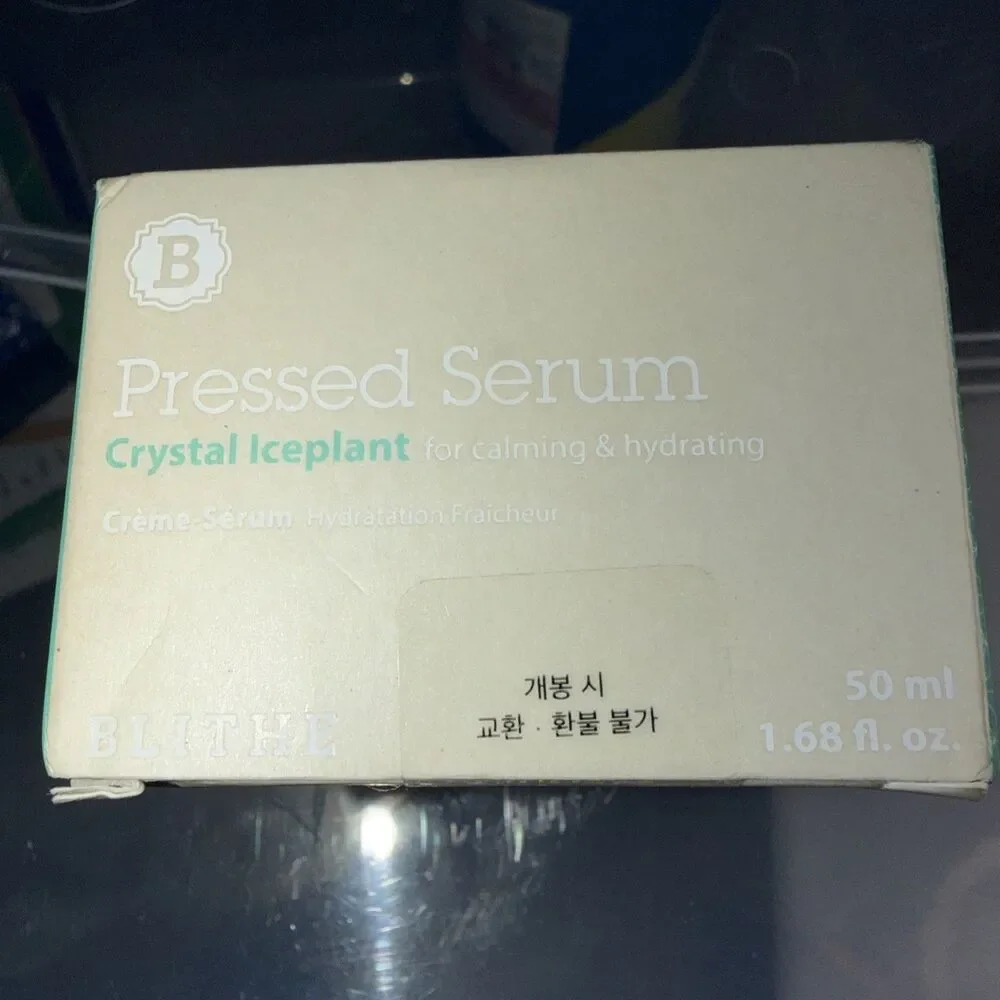 Blithe Pressed Serum Crystal Iceplant 27mL .91 Fl Oz Rare SCENT!  Sealed 8-25-26